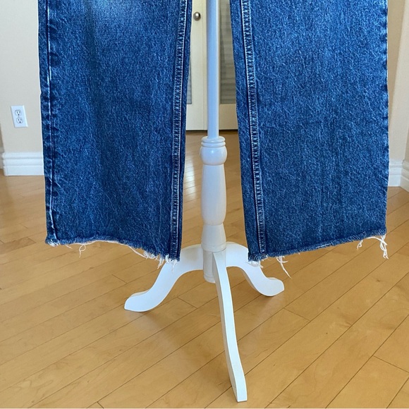 Zara Blue Wide Leg Women's Jeans - Picture 7 of 11